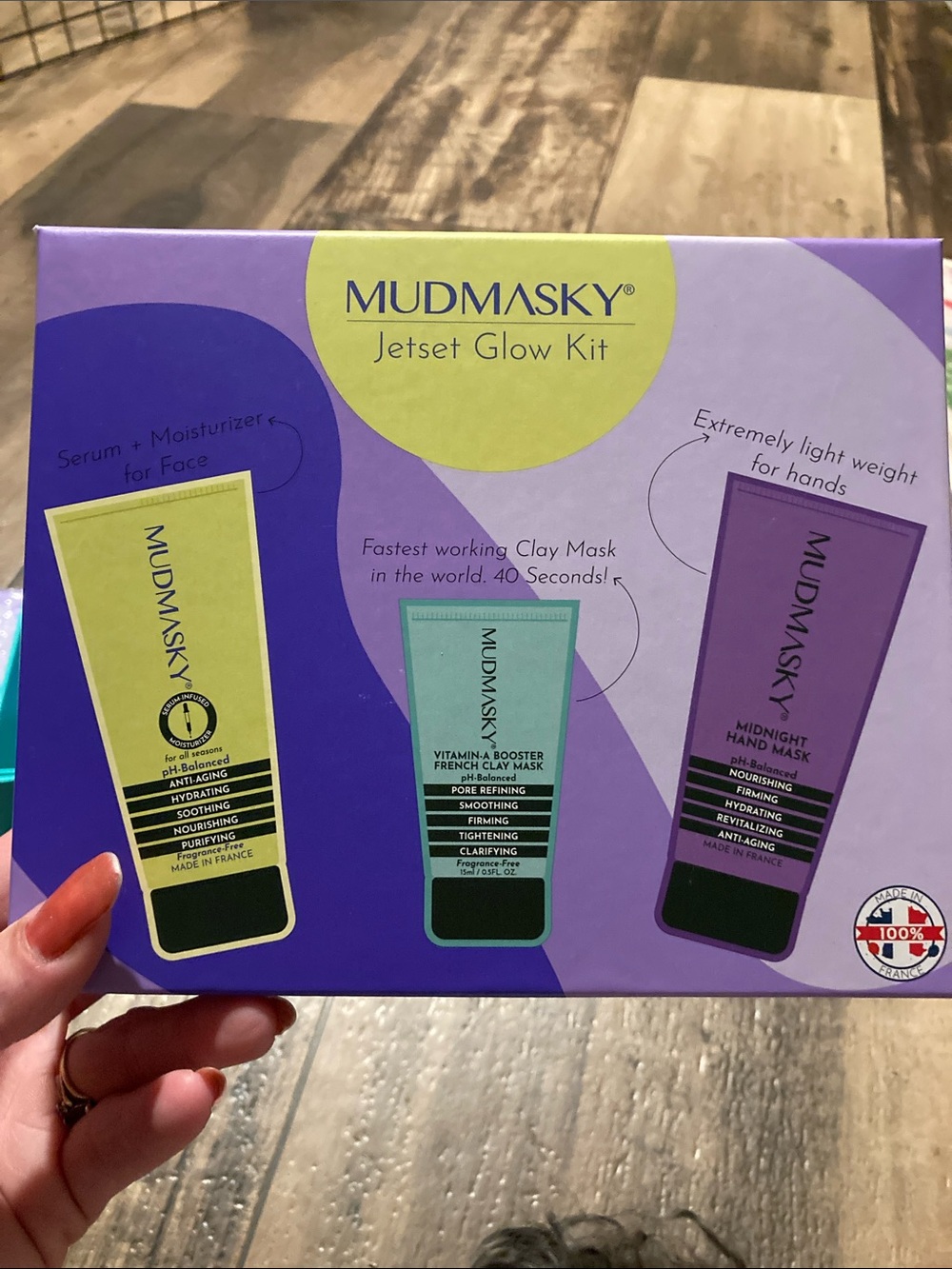 MUDMASKY Jetset Glow Kit